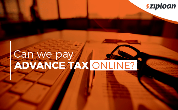 Can we pay advance tax online?