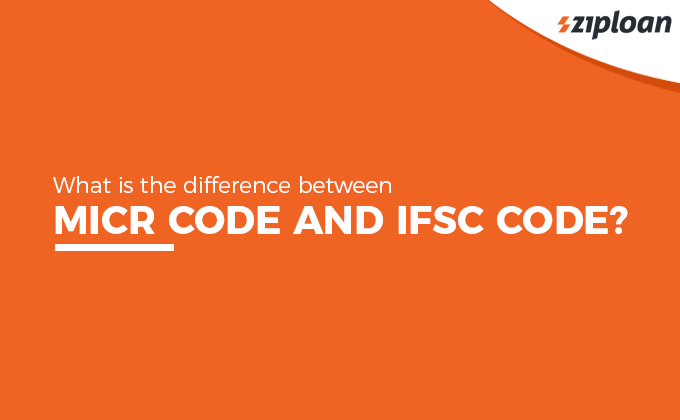 difference between MICR code and IFSC code?
