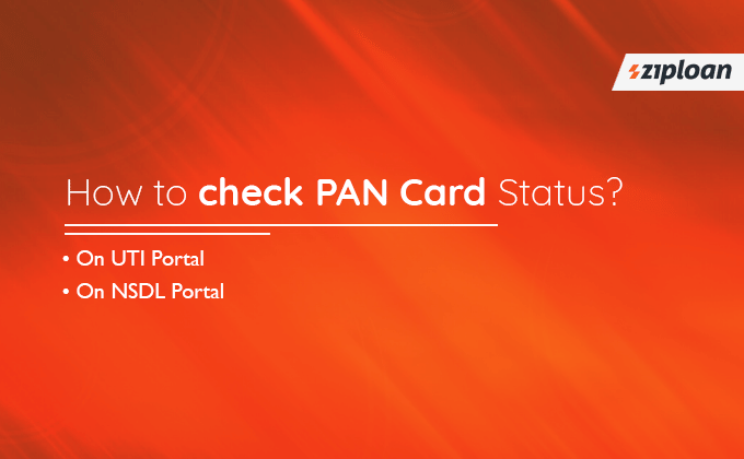 check PAN Card Status